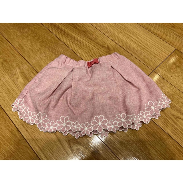 anyFAM(エニィファム)のanyFAM  ピンク　スカパン　100センチ キッズ/ベビー/マタニティのキッズ服女の子用(90cm~)(パンツ/スパッツ)の商品写真