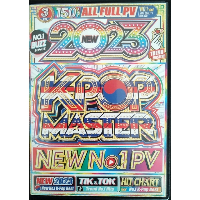 洋楽DVD 2023 K-POP MASTER 3枚組 | フリマアプリ ラクマ