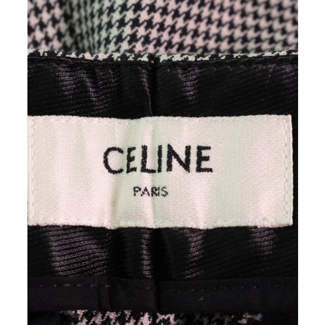 CELINE セリーヌ パンツ（その他） 36(XS位) グレー系(千鳥格子) - その他