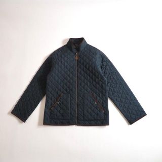 ラルフローレン(Ralph Lauren)のラルフローレン　キルティングジャケット　ジップアップ　ネイビー　美品(ブルゾン)