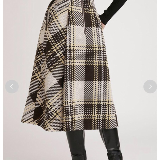 SNIDEL(スナイデル)のスナイデル ロービングチェックスカート レディースのスカート(ロングスカート)の商品写真