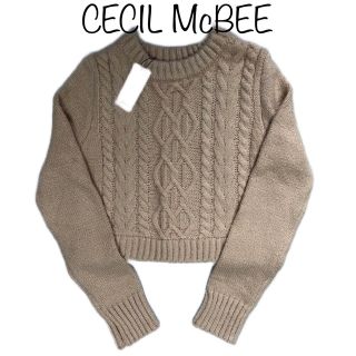 セシルマクビー(CECIL McBEE)の送料込み　セシルマクビーニットピンクM(ニット/セーター)