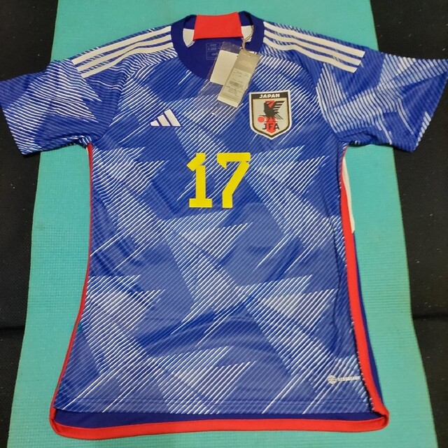 営業 正規品 サッカー ユニフォーム 日本代表 2022 ホーム用 田中碧