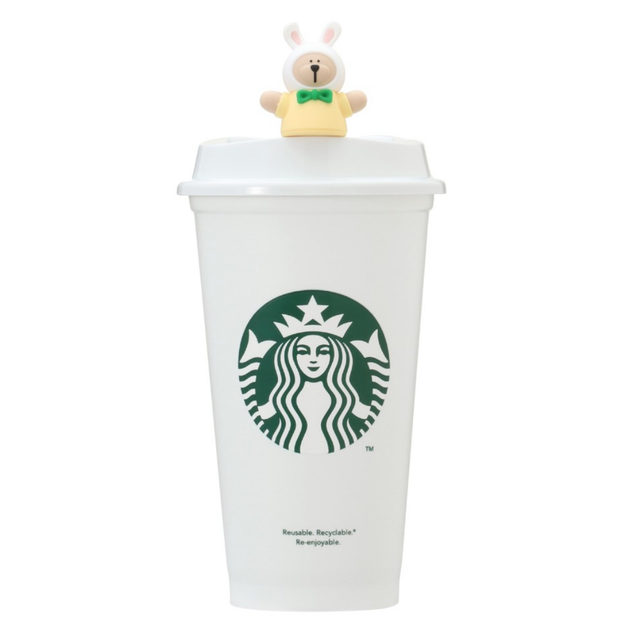 Starbucks Coffee - スタバ リユーザブルカップ キャップ 干支 うさぎ ベアリスタラビットの通販 by NIKO's