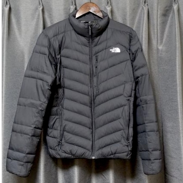 THE NORTH FACE(ザノースフェイス)のノースフェイス　サンダージャケット　ブラック　Lサイズ メンズのジャケット/アウター(ダウンジャケット)の商品写真