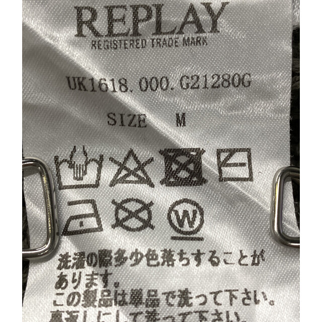 Replay(リプレイ)の美品 リプレイ Replay 長袖ニット   UK1618 メンズ M メンズのトップス(ニット/セーター)の商品写真