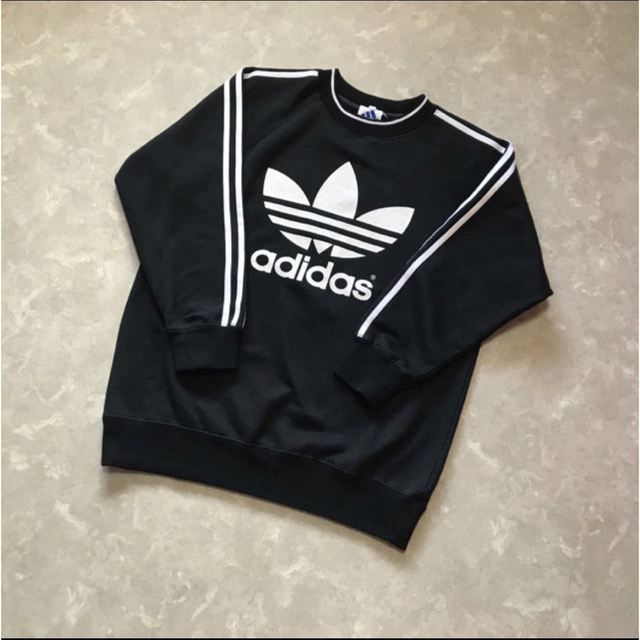 90's adidas ロゴ　スウェット 1