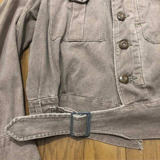 30s British Army Brown Denim Jacket 超希少 - agedor.ma