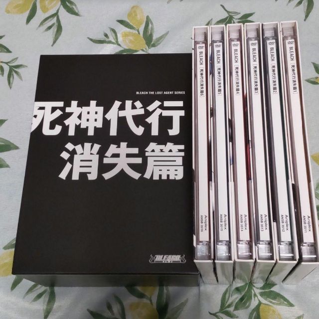 BLEACH ブリーチ　死神代行消失篇　DVD　全6巻セット(BOX付)