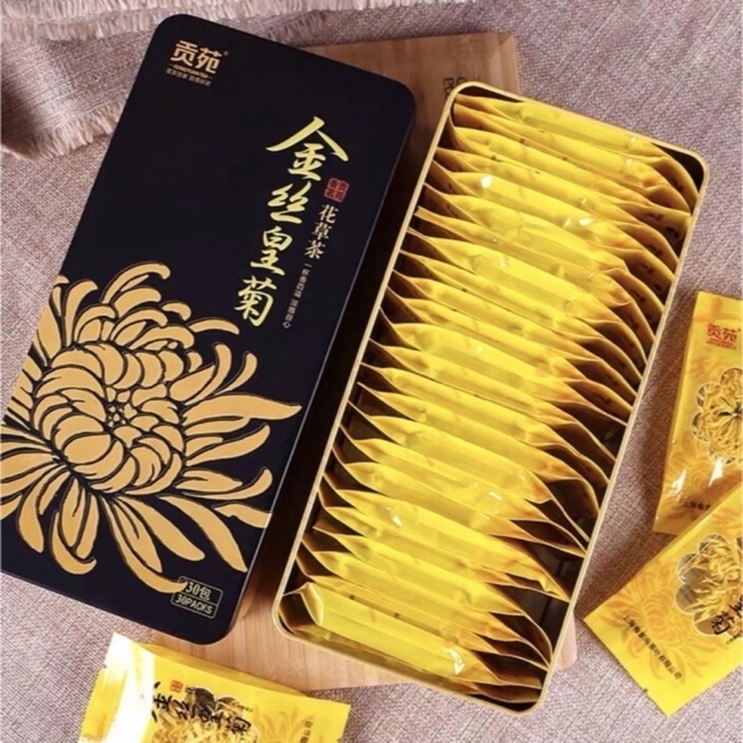 【花茶】金絲皇菊 10包/袋 食品/飲料/酒の飲料(茶)の商品写真