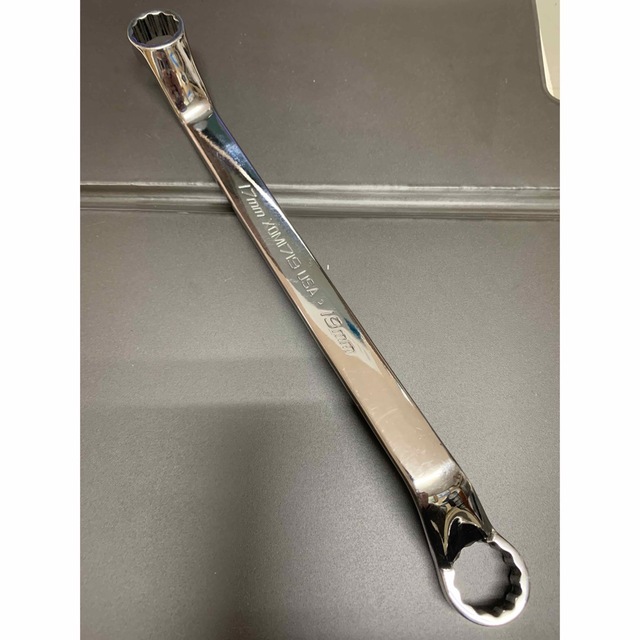 フラワーB ブルーグレイ スナップオン Snap-on メガネレンチ 60