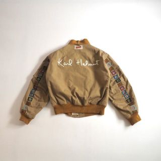 カールヘルム(Karl Helmut)のカールヘルム　希少　ブルゾン　ジャケット　中綿入り　イエロー　美品(ブルゾン)