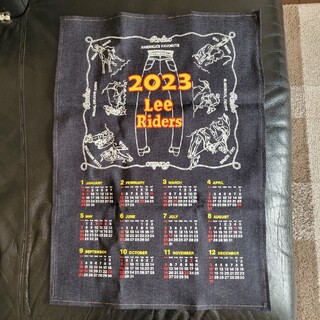 リー(Lee)のLee リー2023年デニムカレンダーノベルティ（非売品）(カレンダー/スケジュール)