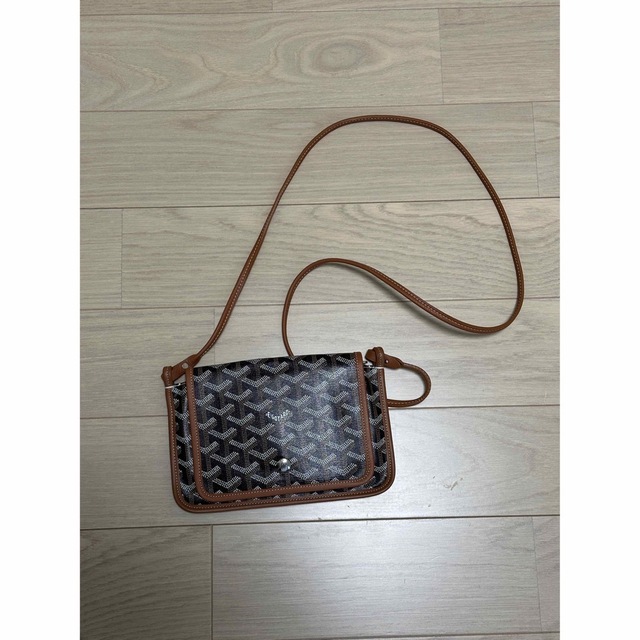 現金特価】 GOYARD - ゴヤール plumetプリュメショルダーウォレット