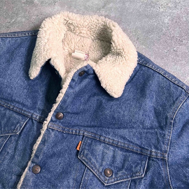 70-80s Levi's 71605-0213 ロング丈 デニムボアジャケット - www