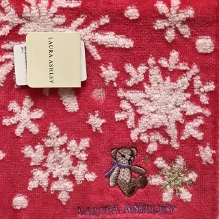 ローラアシュレイ(LAURA ASHLEY)の新品　ローラアシュレイ　LAURA ASHLEY   タオルハンカチ(ハンカチ)