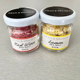 ディーンアンドデルーカ(DEAN & DELUCA)の【新品】Dean&Deluca ソルト2種類セット red wine/lemon(調味料)