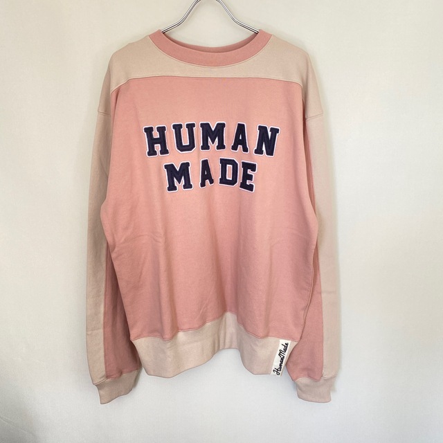 HUMAN MADE(ヒューマンメイド)のHUMAN  MADE  クルーネックスウェットトレーナー メンズのトップス(スウェット)の商品写真