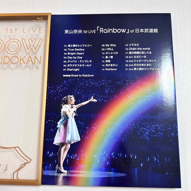 東山奈央 1st LIVE「Rainbow」at 日本武道館  エンタメ/ホビーのDVD/ブルーレイ(ミュージック)の商品写真
