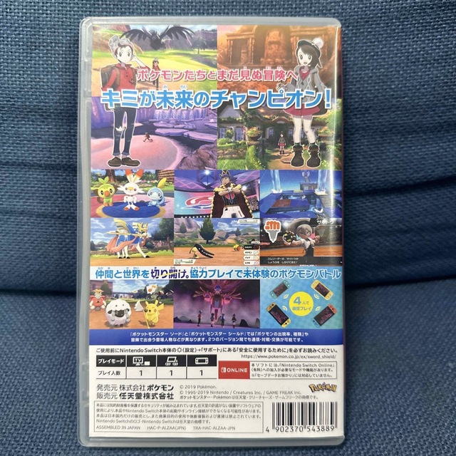 ポケットモンスター ソード Switch エンタメ/ホビーのゲームソフト/ゲーム機本体(家庭用ゲームソフト)の商品写真