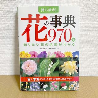 持ち歩き！花の事典９７０種 知りたい花の名前がわかる(趣味/スポーツ/実用)