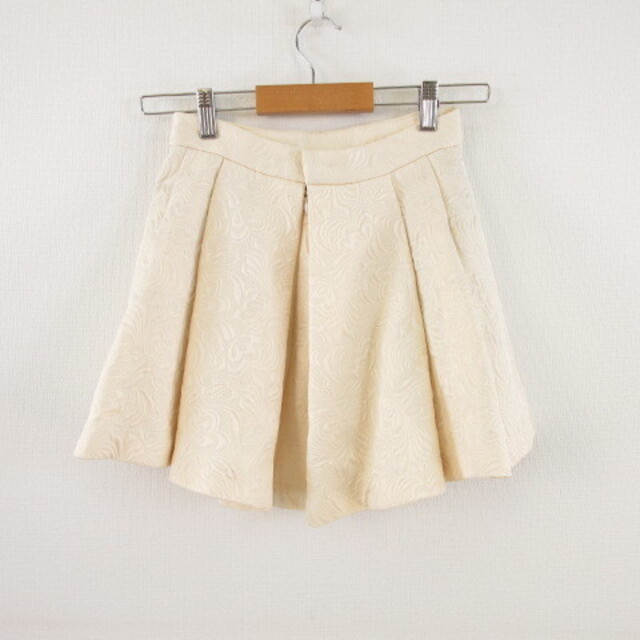COCO DEAL(ココディール)のココディール COCO DEAL スカート ミニ フレア 総柄 オフホワイト 1 レディースのスカート(ミニスカート)の商品写真