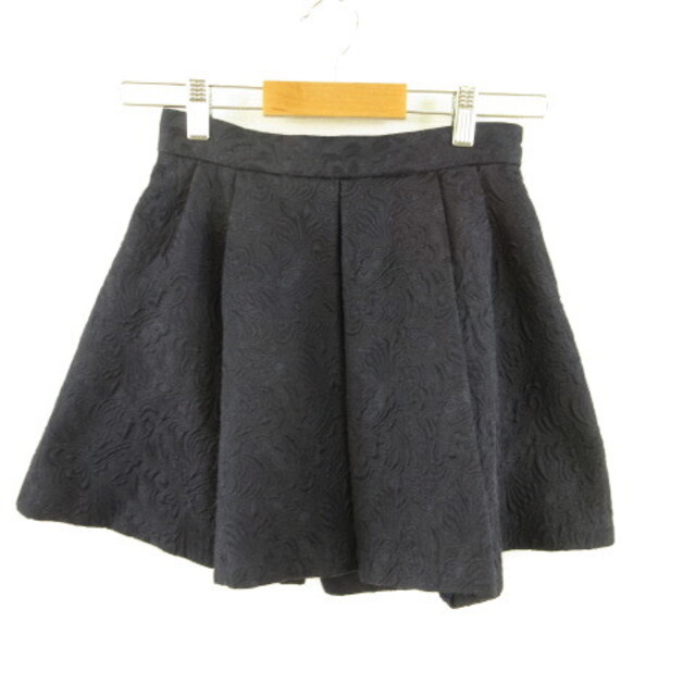 COCO DEAL(ココディール)のココディール COCO DEAL スカート ミニ フレア 総柄 紺 1 レディースのスカート(ミニスカート)の商品写真