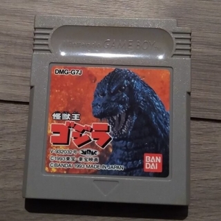 GBソフト　怪獣王ゴジラ(家庭用ゲームソフト)