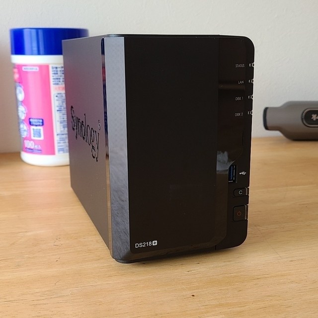 Synology DiskStation DS218+ [4GBメモリ付き]