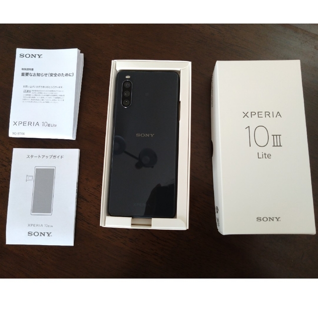 SONY Xperia 10 III Lite XQ-BT44 64GB ブラッ