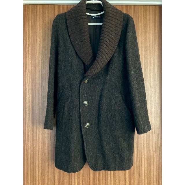 pas de calais - pas de calais シェットランドウール天竺 コートの