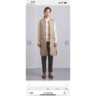 バーブァー(Barbour)のバブアーBarbour.キルティングジレ　ユナイテッドアローズ別注(ベスト/ジレ)