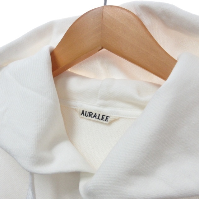 オーラリー 22SS LIGHT FLOWY SWEAT パーカー 白 4 | tuambiente.mx