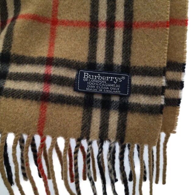 BURBERRY(バーバリー)のBURBERRYS バーバリーズ チェックカシミヤマフラー メンズのファッション小物(マフラー)の商品写真