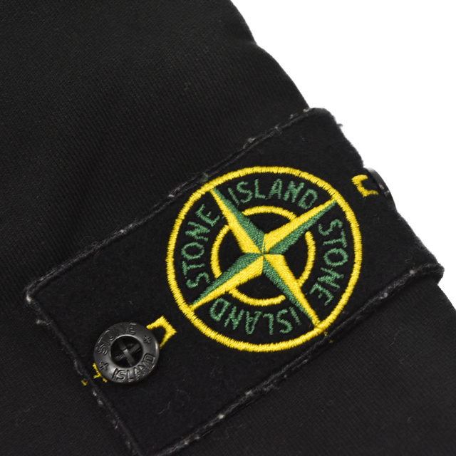 STONE ISLAND ストーンアイランド 20SS ガーメントダイ コットンスウェットパンツ 721564551 ブラック 4