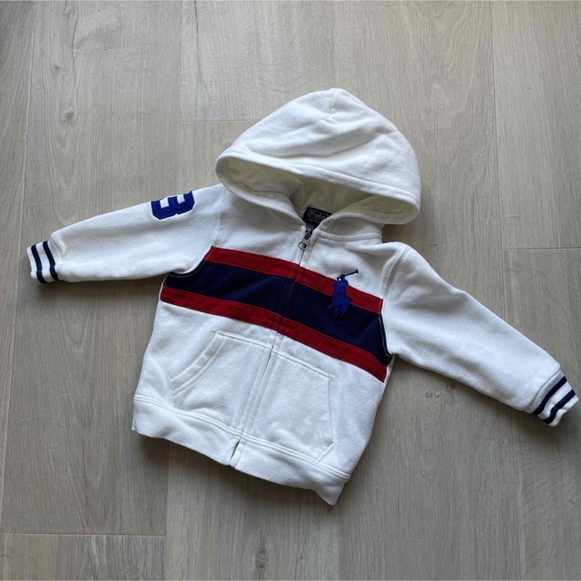 POLO RALPH LAUREN(ポロラルフローレン)のポロラルフローレン  パーカー　18M  80 ポニー　馬　polo キッズ/ベビー/マタニティのベビー服(~85cm)(トレーナー)の商品写真