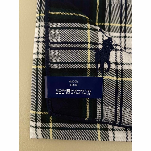 POLO RALPH LAUREN(ポロラルフローレン)の新品☆ハンカチ メンズのファッション小物(ハンカチ/ポケットチーフ)の商品写真