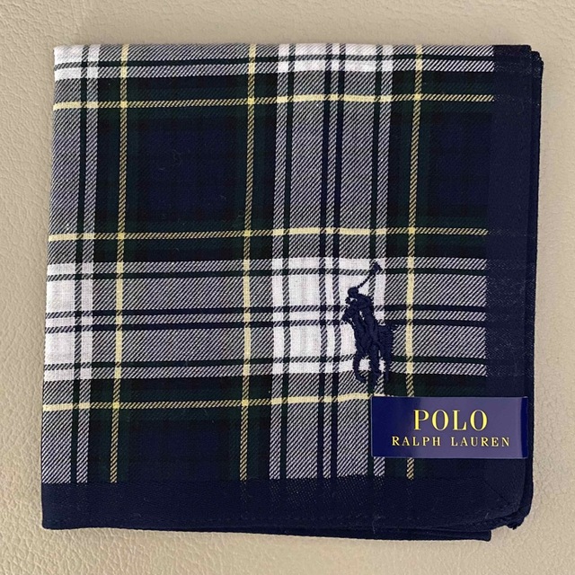 POLO RALPH LAUREN(ポロラルフローレン)の新品☆ハンカチ メンズのファッション小物(ハンカチ/ポケットチーフ)の商品写真