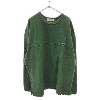 ラディアル(RADIALL)のRADIALL ラディアル FLAGS CREW NECK T-SHIRT L/S フラッグス クルーネックTシャツ カットソー グリーン(Tシャツ/カットソー(七分/長袖))