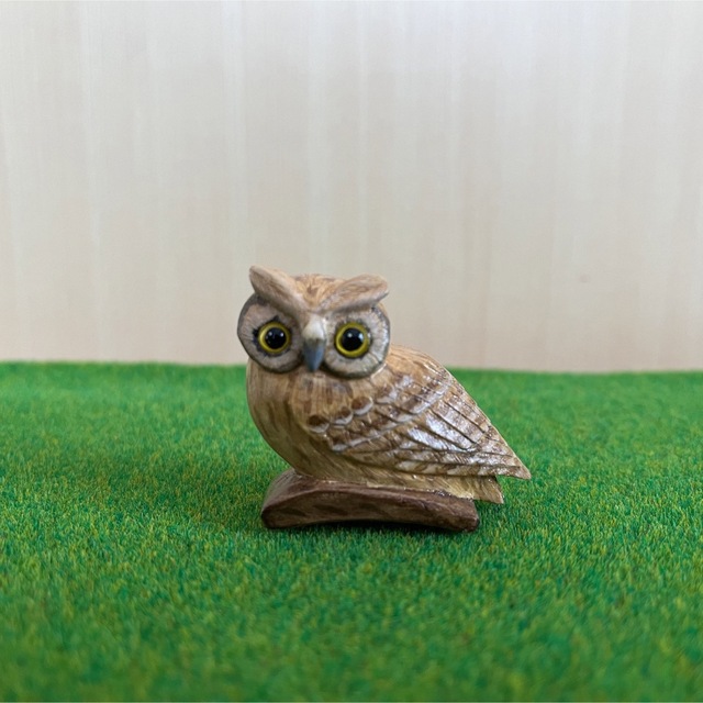 野鳥彫刻 ブローチ フクロウ 作者ituo | www.suellencolombo.com.br