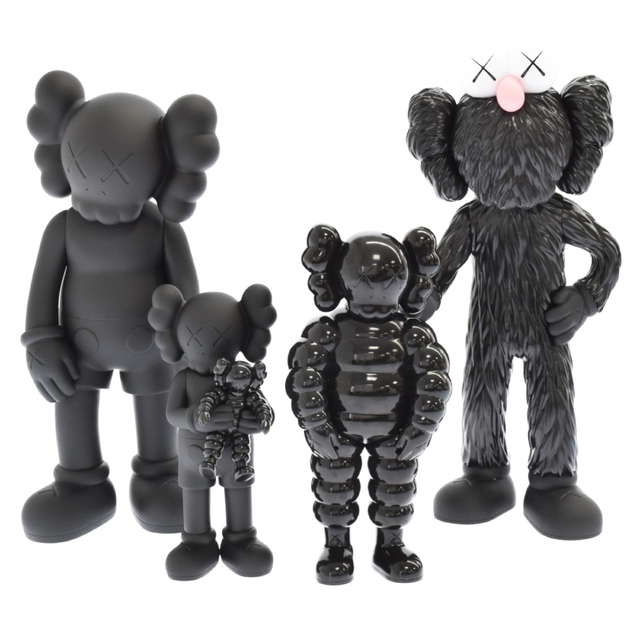 KAWS FAMILY BLACK カウズ ファミリー ブラック メディコムトイ-