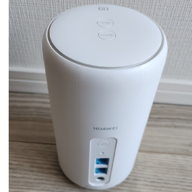 Speed Wi-Fi HOME L02 ホワイト ホームルーター スマホ/家電/カメラのPC/タブレット(PC周辺機器)の商品写真