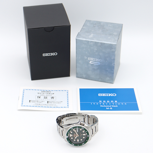 SEIKO - SEIKO セイコー 5スポーツ 4R36-07G0 SBSA013 デイデイト 緑