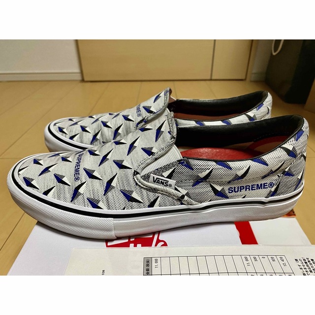 VANS X SUPREME スリッポン | JP 27cm/US 9