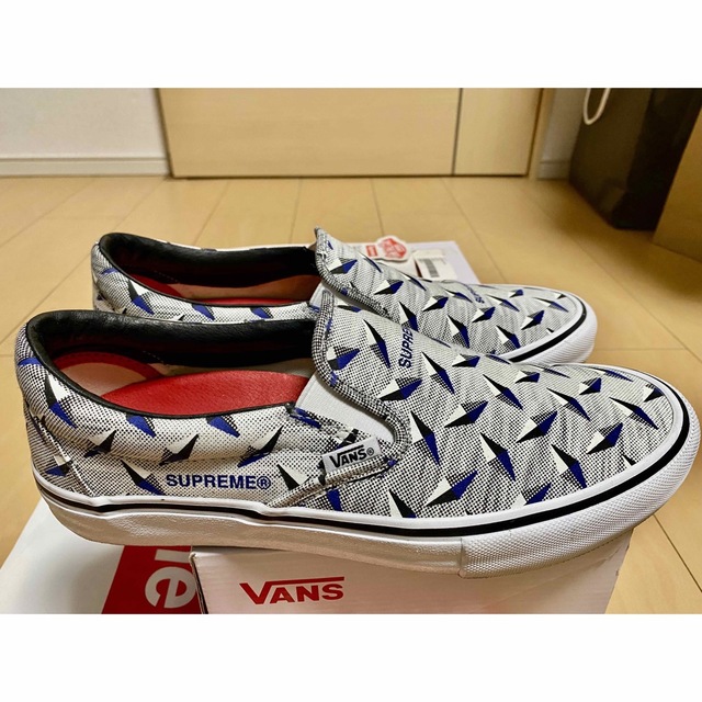 VANS X SUPREME スリッポン | JP 27cm/US 9