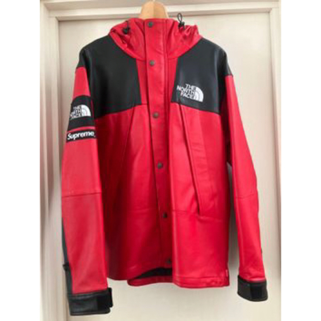 supreme  northface マウンテンパーカー 赤 Mサイズ