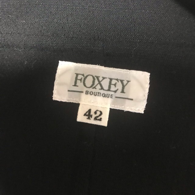 FOXEY(フォクシー)のFOXEY ストレッチダブルフェイスジャケット レディースのジャケット/アウター(テーラードジャケット)の商品写真