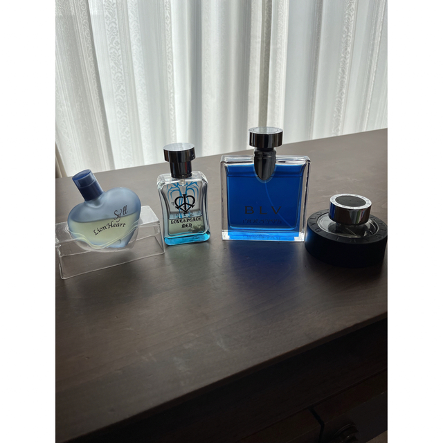BVLGARI(ブルガリ)の香水セット　BVLGARI プールオム　ブラック　ライオンハート　ラブ&ピース コスメ/美容の香水(ユニセックス)の商品写真