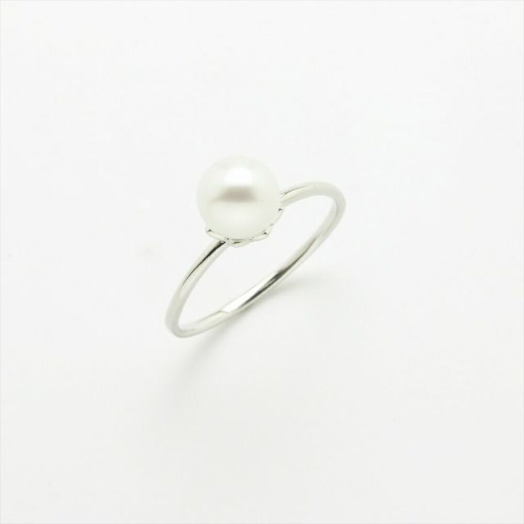 ハッピーキャンドル パールネックレス6.5mm - リング(指輪)