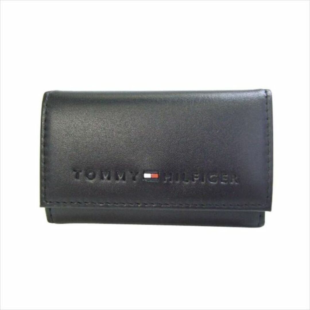 トミー ヒルフィガー TOMMY HILFIGER 6連キーケース 31TL-17X005 BK